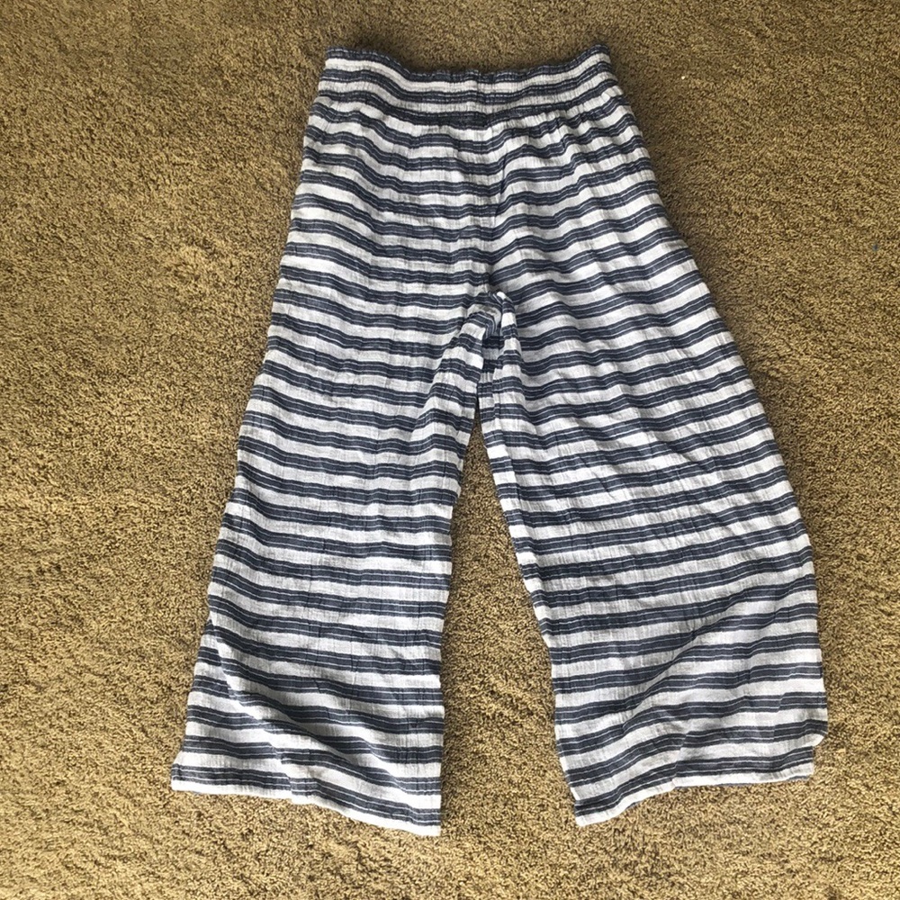 New Aerie Flowey Striped Bottoms